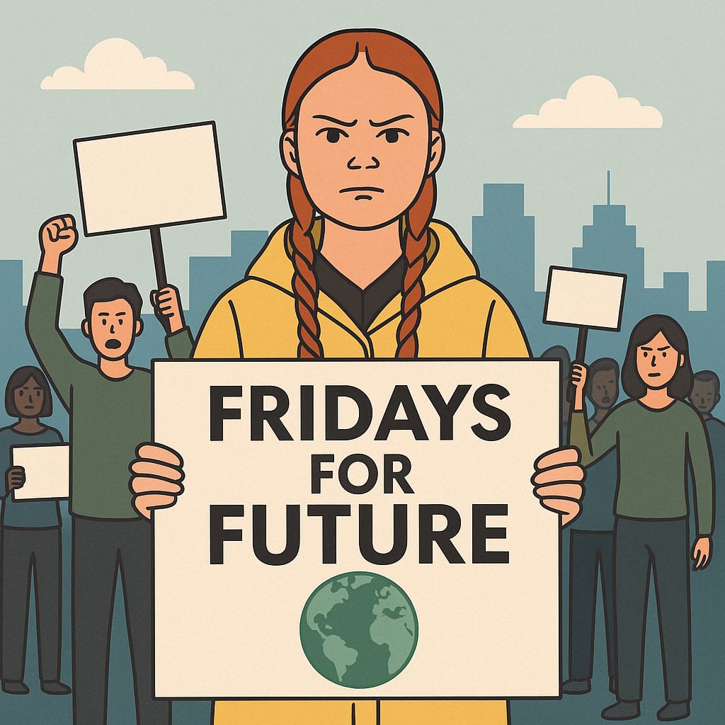 Fridays for Future 기후 위기를 외면하는 정치에 맞선 작은 소녀가 만들어낸 거대한 흐름