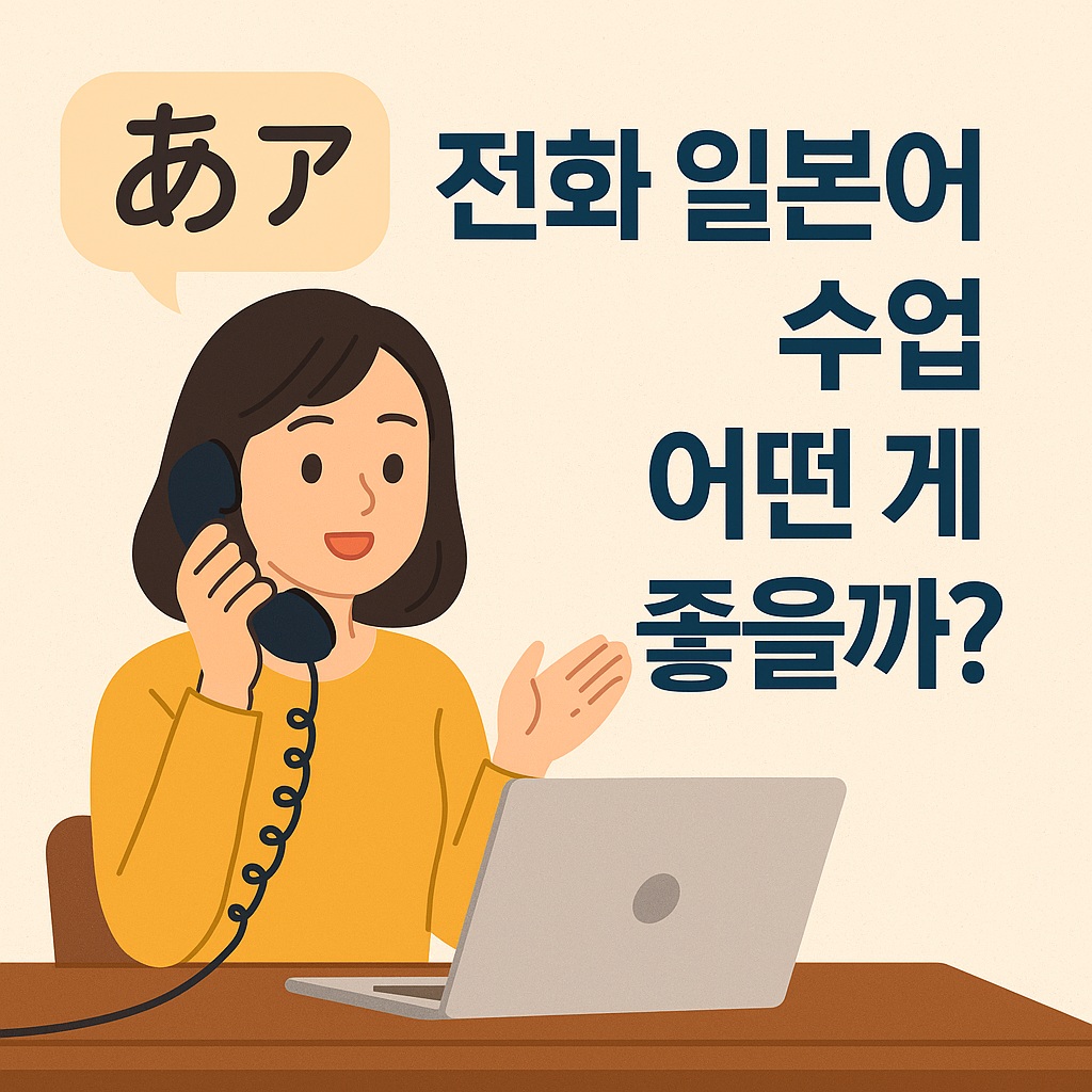 전화 일본어 수업, 플랫폼 비교