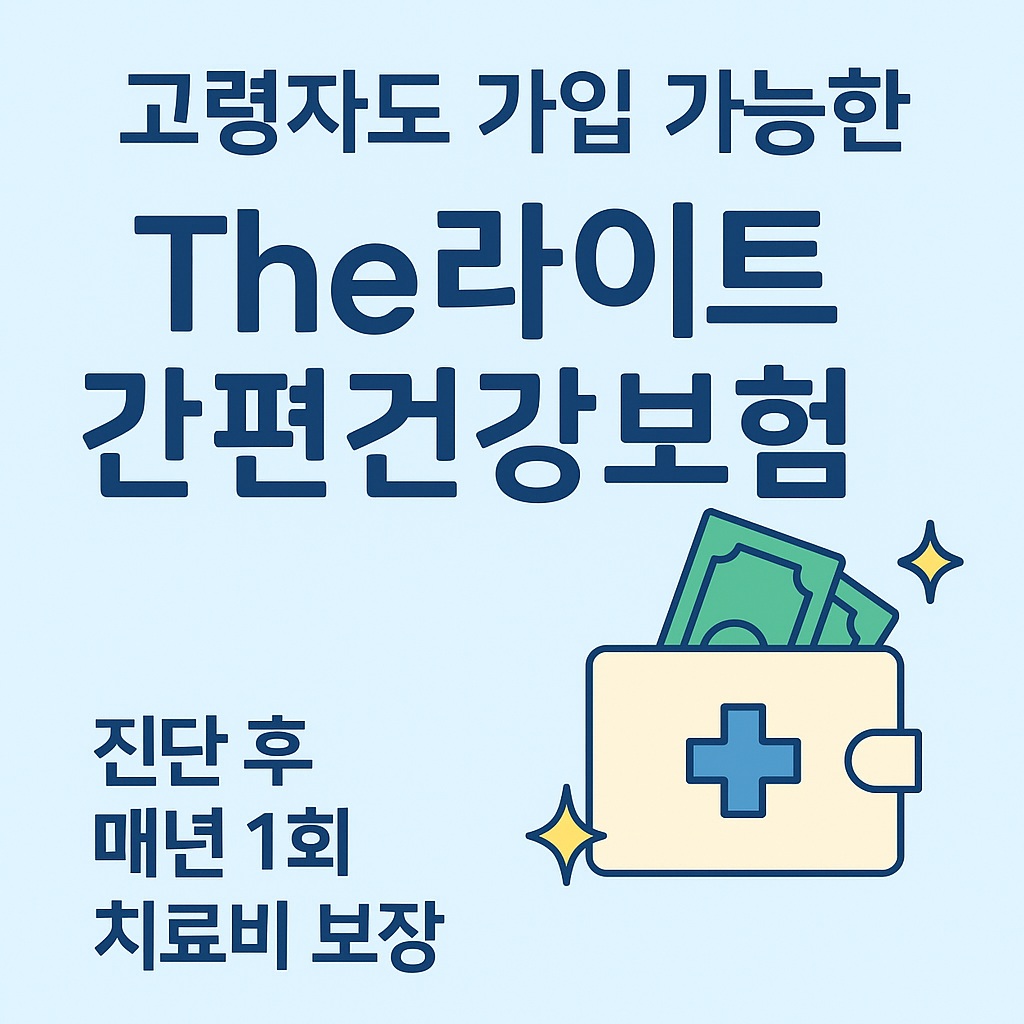 삼성생명 The라이트 간편건강보험 2025년 7월 9일 업그레이드 되어 출시