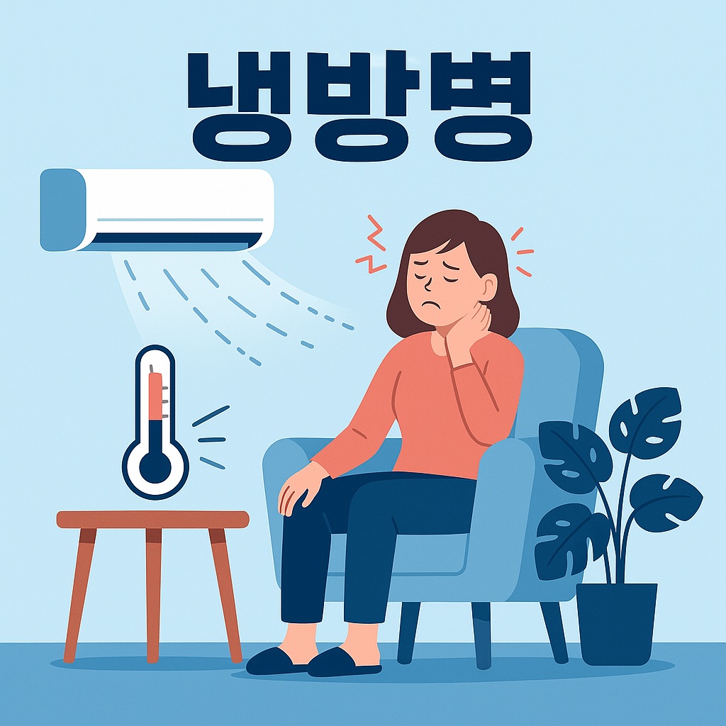 냉방병 증상 5가지와 대처법