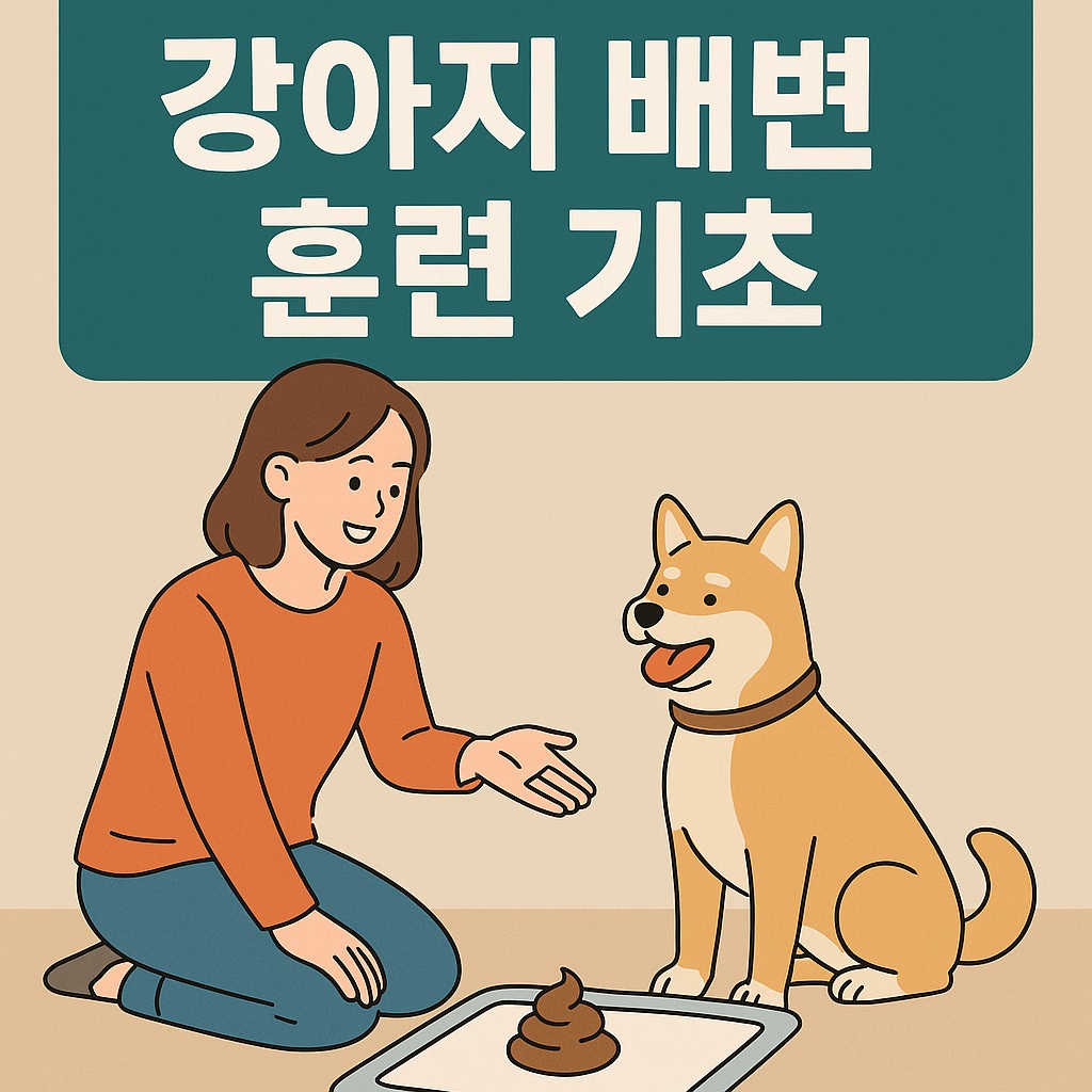 강아지 배변 훈련, 초보 견주가 꼭 알아야 할 기본
