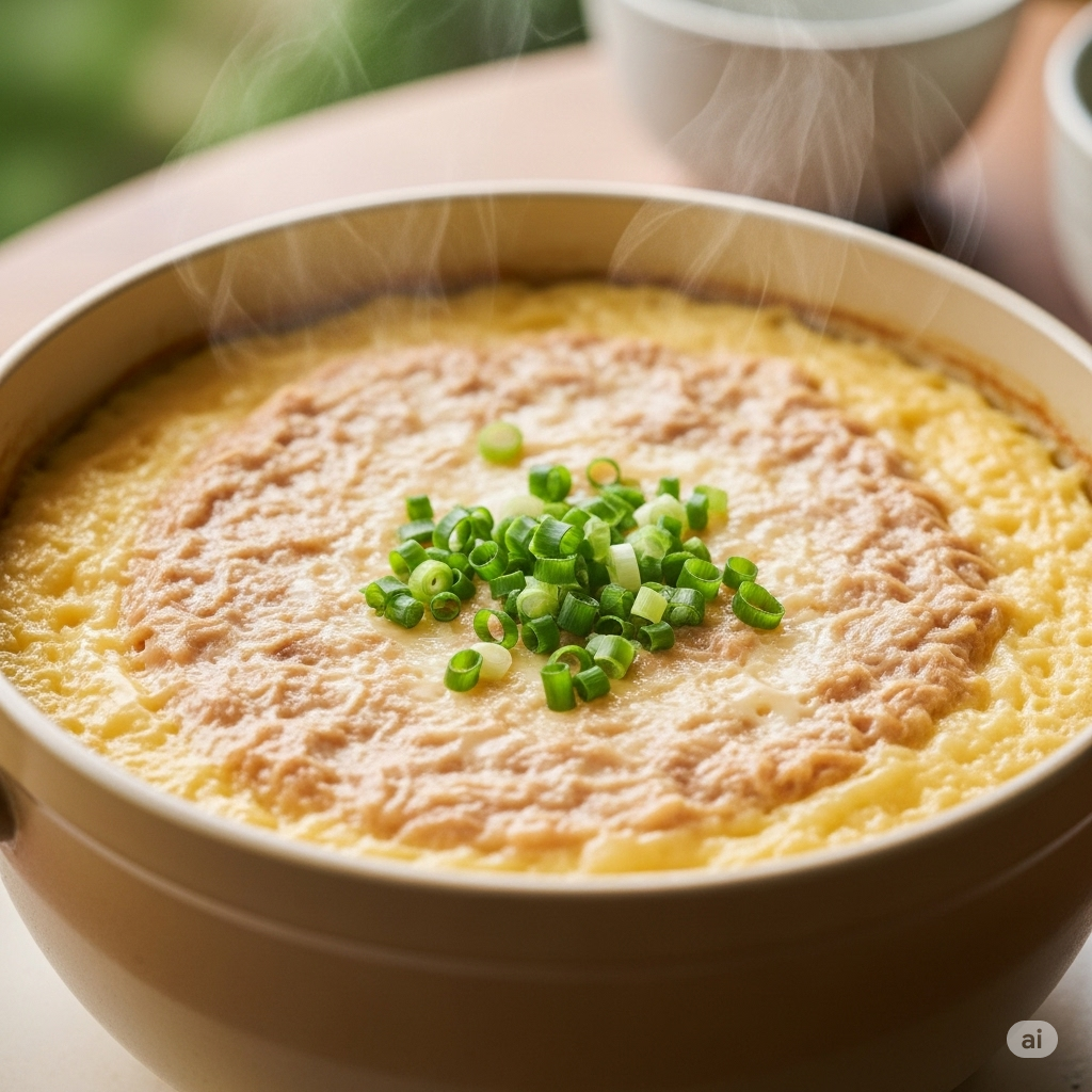 혼밥 레시피_참치 계란찜 그라탕