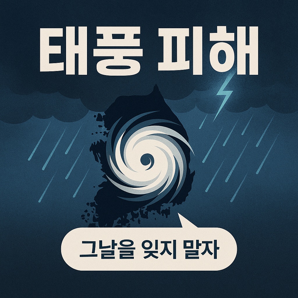 대한민국 최악의 태풍 피해 5건