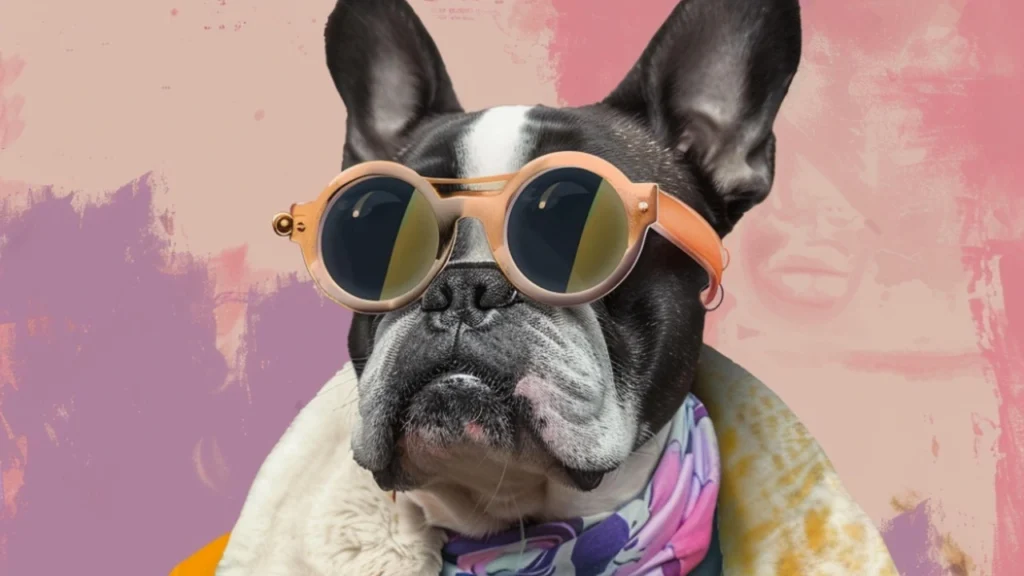 멋쟁이 프렌치 불독