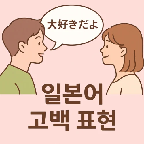일본어 고백 표현