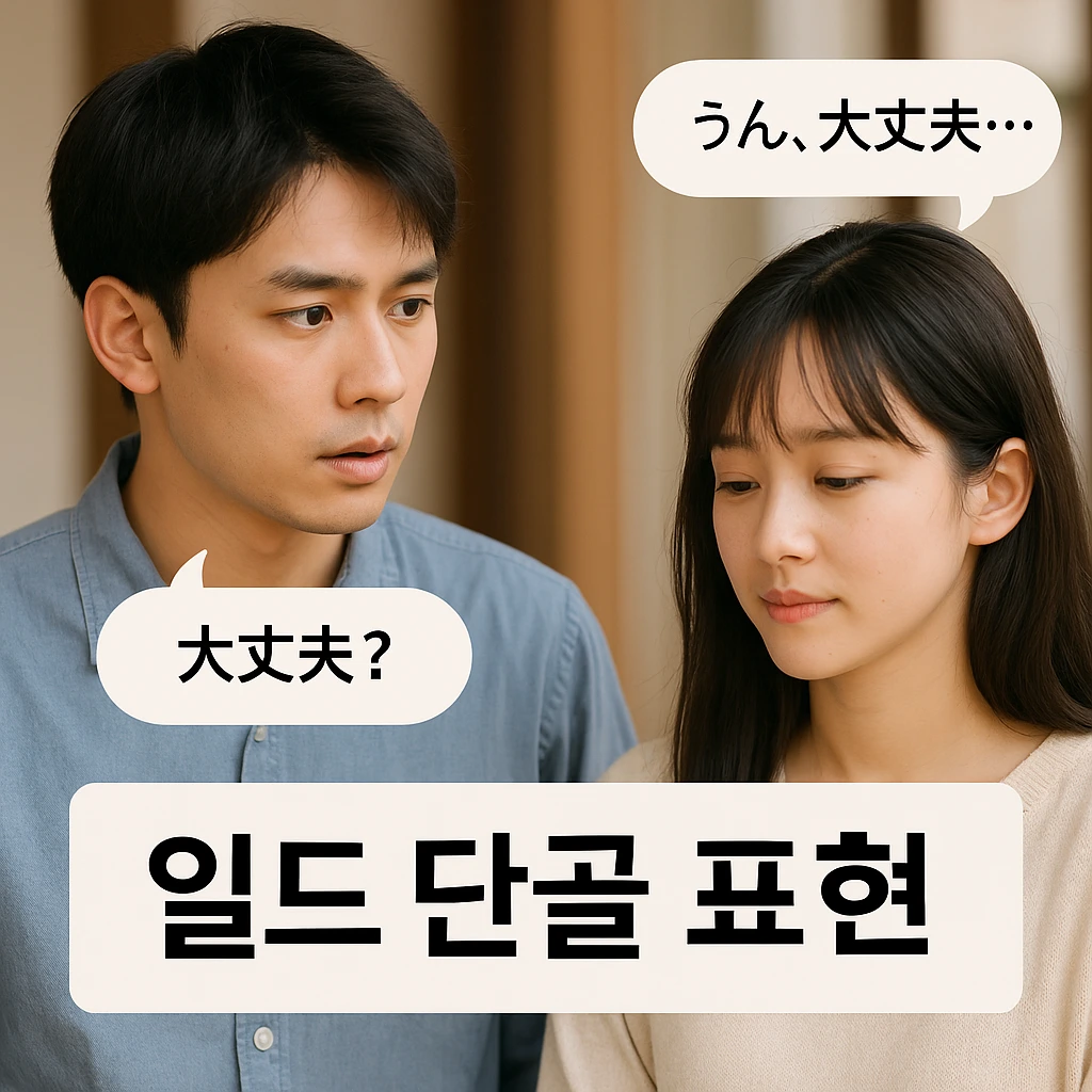 일본 드라마 단골 표현