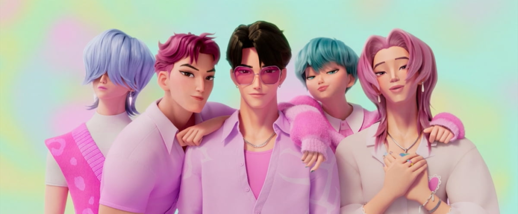 K-Pop Demon Hunters 사자 보이즈