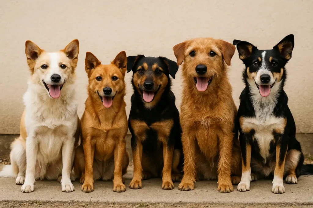 시고르자브종(mixed dog)