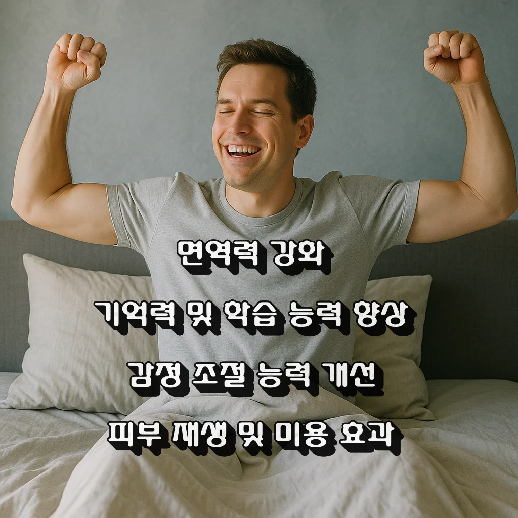 숙면 효과