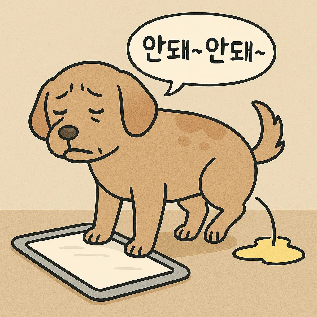 노견 배변 실수(Old dog defecation mistake) 원인과 해결 방법