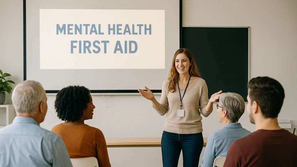 Mental Health First Aid workshop