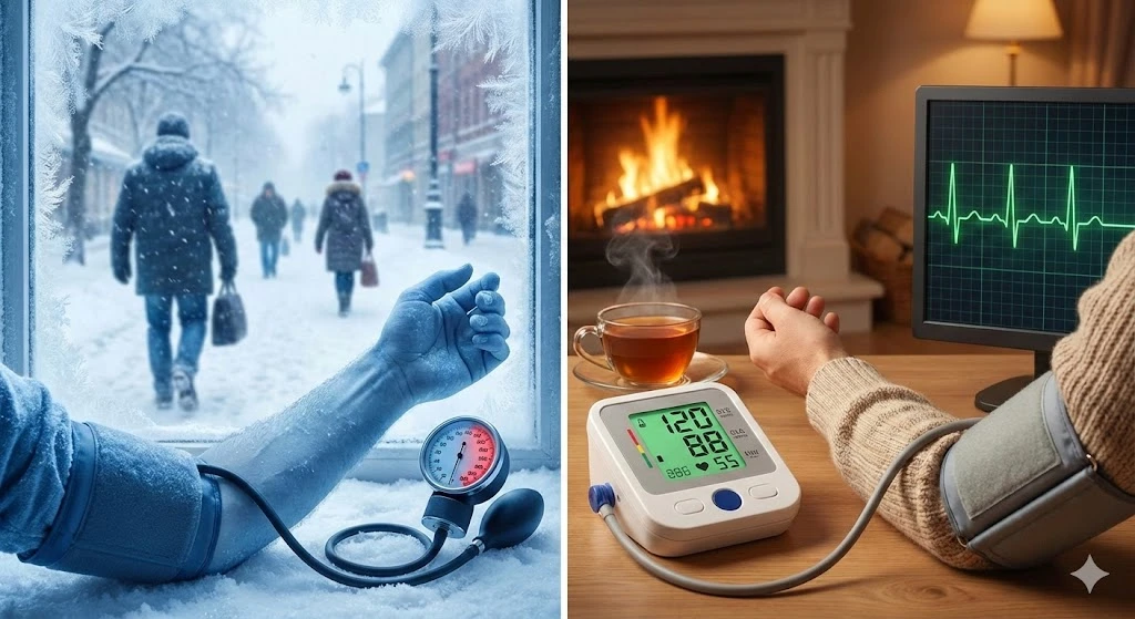 겨울철 혈압 관리