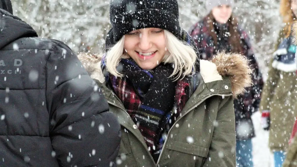 겨울철 옷 껴입기