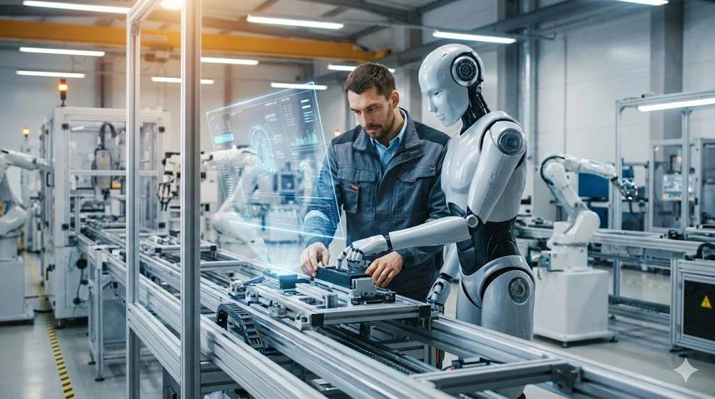 사람과 로봇의 공존