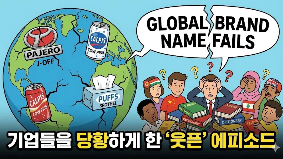 글로벌 브랜드 작명 에피소드