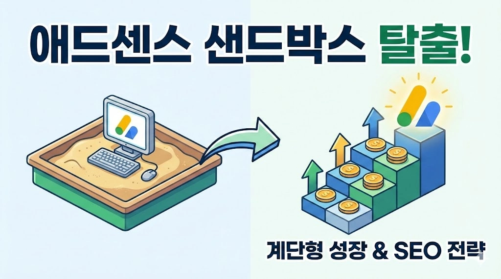 애드센스 계단형 샌드박스