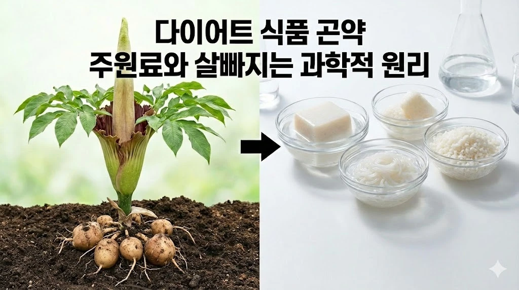 다이어트 식품 곤약