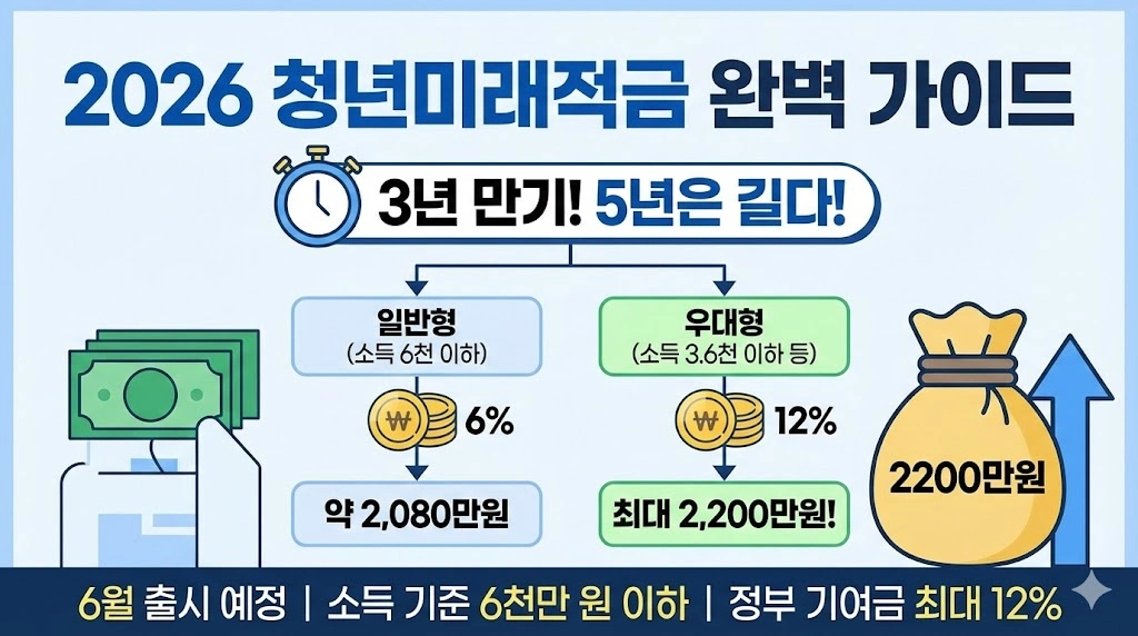 2026년 청년미래적금 가입 조건