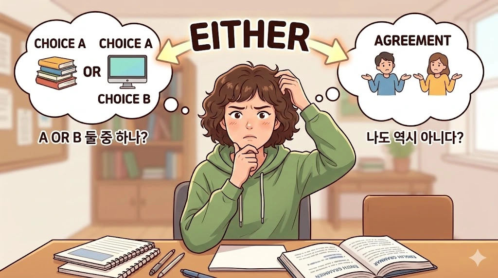 헷갈리는 either 용법