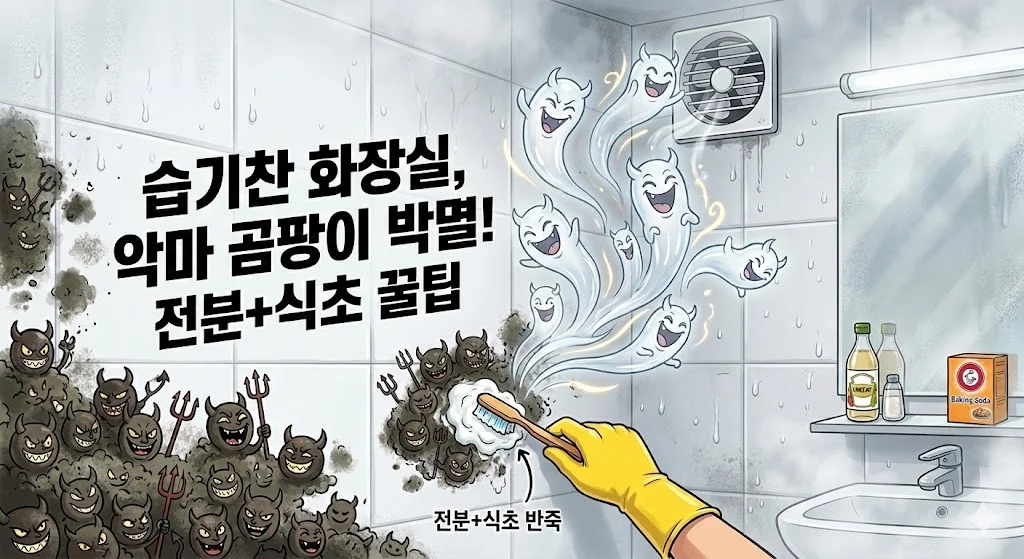 곰팡이 제거 방법