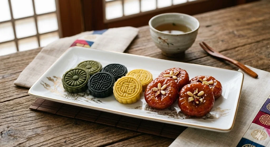 한국의 전통 디저트, 다식과 개성주악