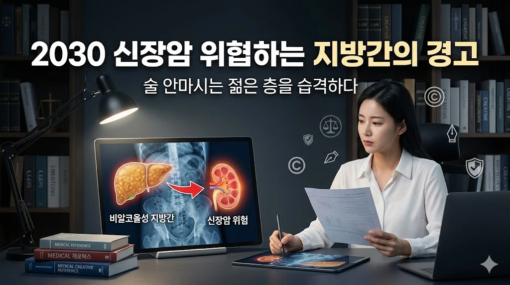 2030 비알코올성 지방간과 신장암 발생 위험 급증