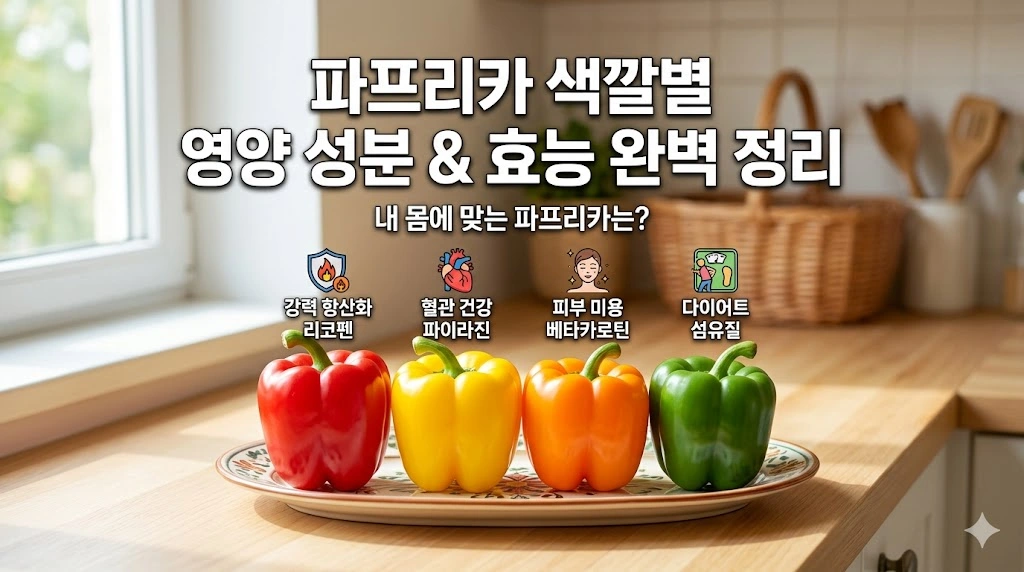 파프리카 색깔별 효능