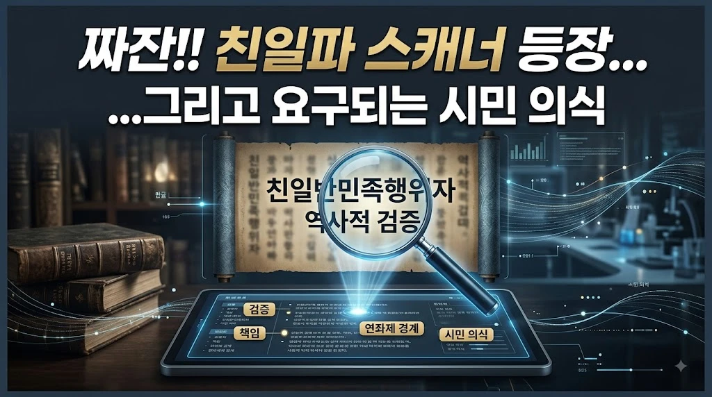친일파 스캐너의 등장
