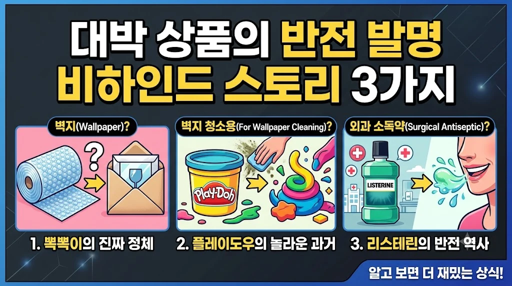 대박 상품의 반전 발명 비하인드 스토리