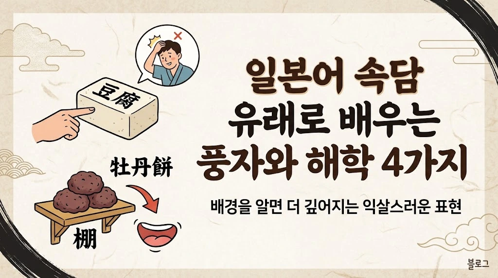 익살스러운 일본어 속담